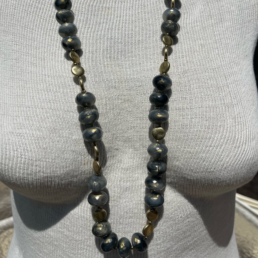 New Premier Designs “Decadence” (20355) antiqued matte brass plated acrylics